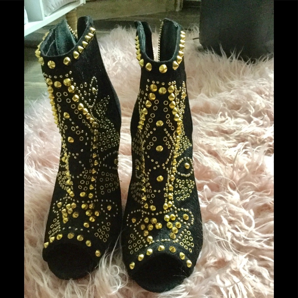 Peep Toe Booties
